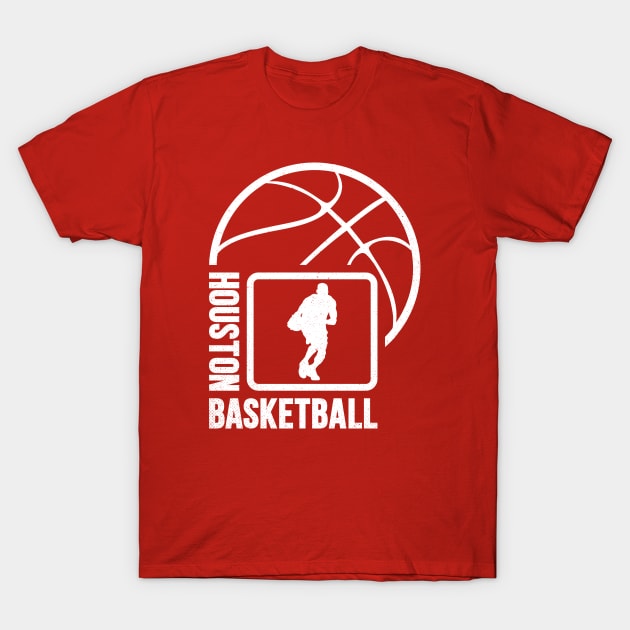 Houston Basketball 02 T-Shirt by yasminkul